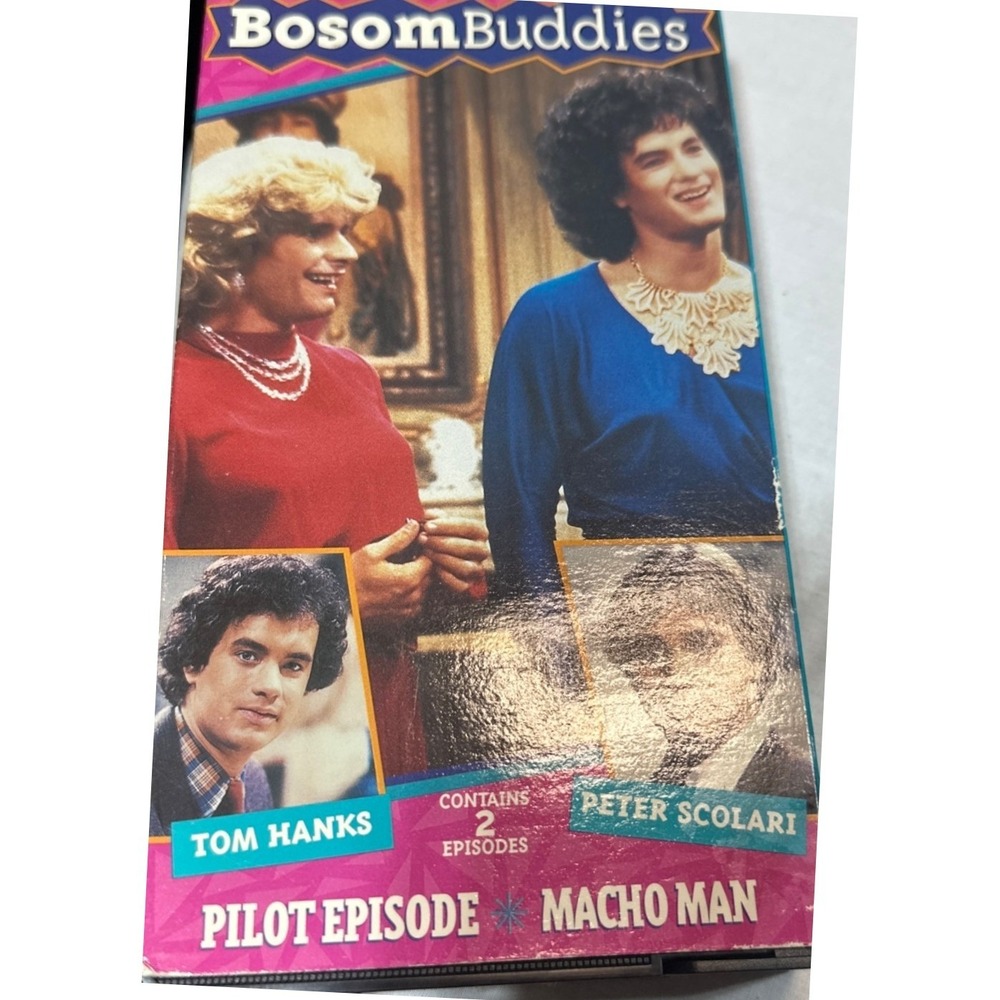 Bosom Buddies VHS Tom Hanks Peter Scolari Pilot Episode MachoMan Retro 80sComedy